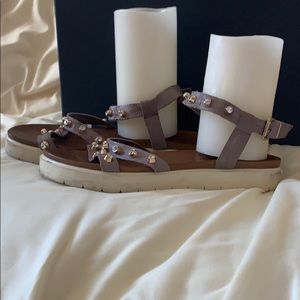 Vince Camuto ankle studded sandals